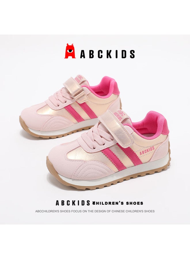 Abc Kids Children's Sports Shoes Spring Kids Boys Girls Running School Sneakers 3046 Pink Size 32 - Image 1
