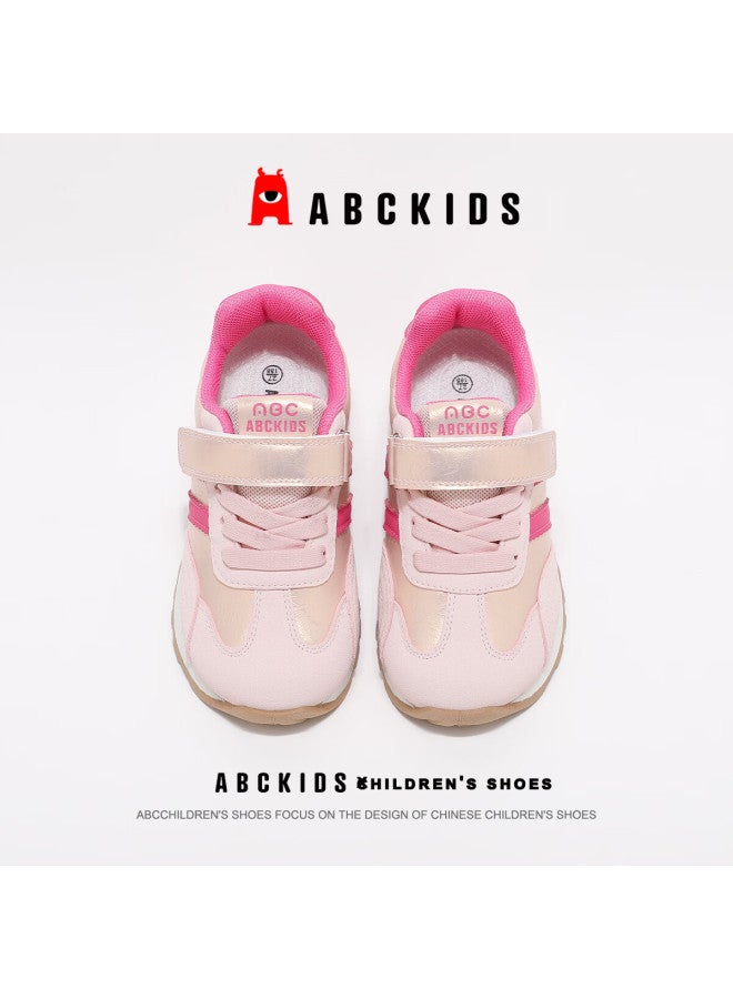 Abc Kids Children's Sports Shoes Spring Kids Boys Girls Running School Sneakers 3046 Pink Size 32 - Image 4