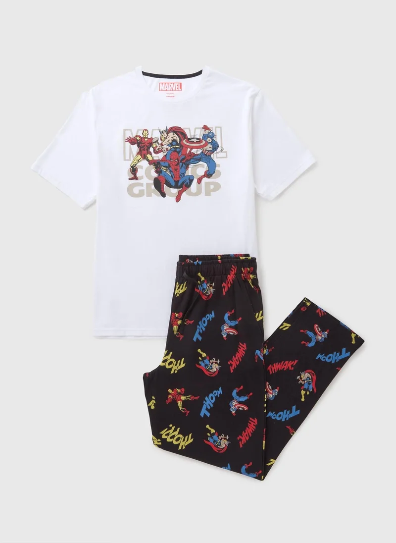 Matalan Marvel Long Pyjama Set