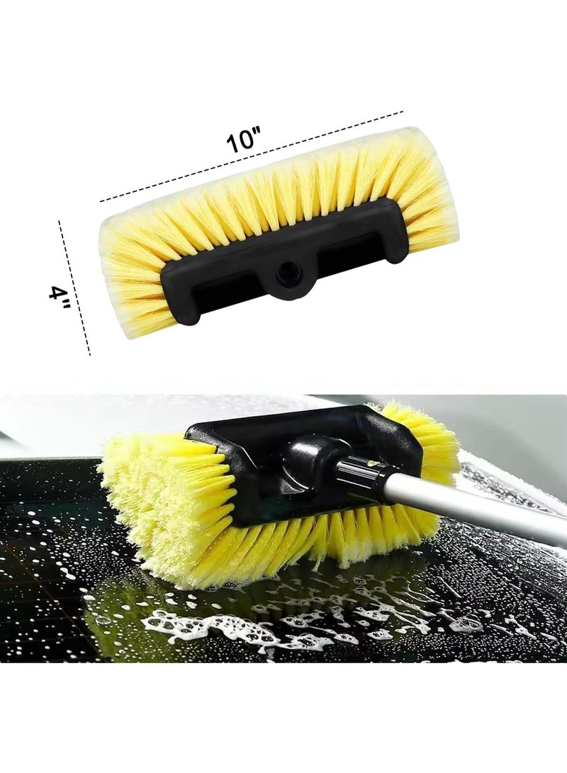 فرشاة غسيل السيارات بمقبض ألومنيوم قابل للتمديد - Image 2