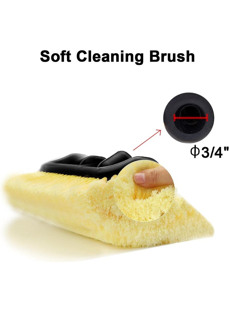 فرشاة غسيل السيارات بمقبض ألومنيوم قابل للتمديد - Image 3