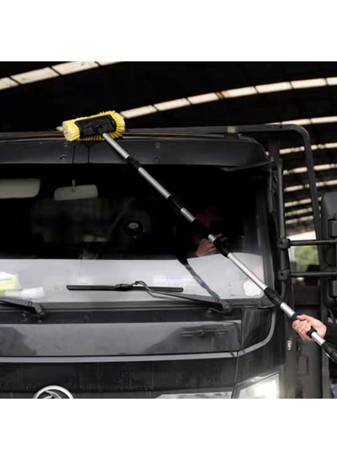 فرشاة غسيل السيارات بمقبض ألومنيوم قابل للتمديد - Image 4