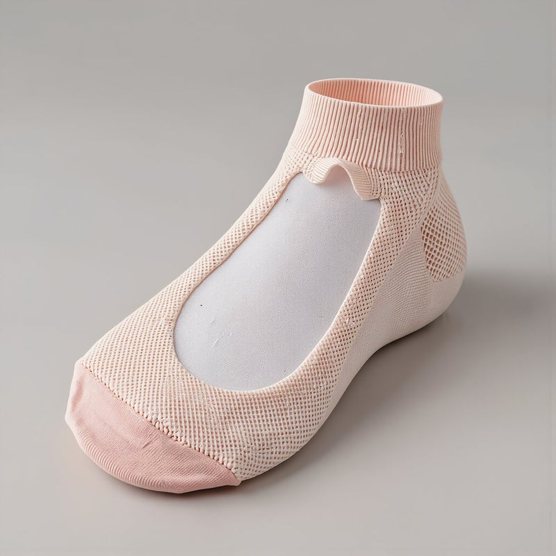 Universal Fit No Show Socks Women For Pumps Sneakers Heels Flats Multi Shoe Use - Image 2