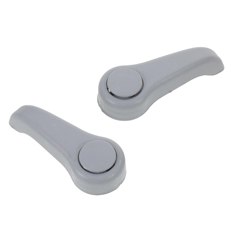 Car Seat Height Adjustment Handle Pair Universal Fit Black - Image 2