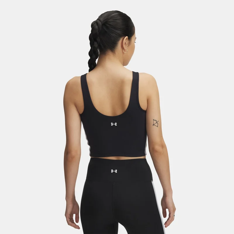 UNDER ARMOUR Black Women's Motion Sport Tape Tank Top for Women | Best Price UAE