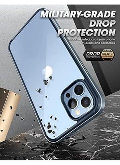 SupCase Unicorn Beetle Edge Series Case For Iphone 13 Pro 2021 Release 6.1 Inch Slim Frame Clear Case With Tpu Inner Bumper And Transparent Back  - Image 5