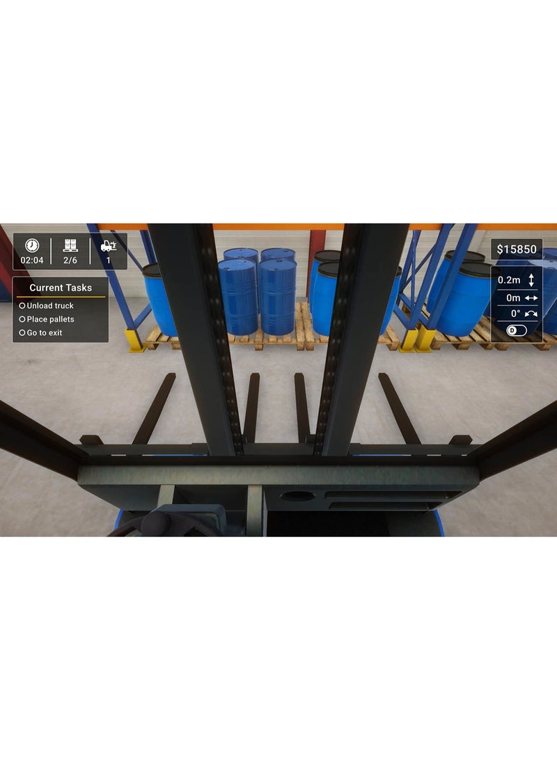 PlayStation Forklift Simulator PS5 - Warehouse Logistics Simulation Game - Image 4