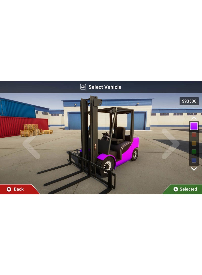 PlayStation Forklift Simulator PS5 - Warehouse Logistics Simulation Game - Image 5