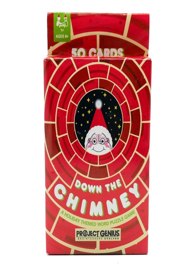 Project Genius Holly Jolly: Down The Chimney - A Holiday Themed Word Puzzle Game, 50 Word Ladder Challenges, Fun & Festive Christmas Stocking Stuffer, Project Genius - Image 5