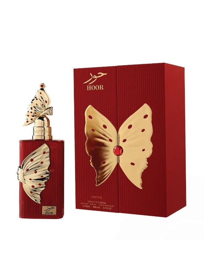 ريفس عطر "ريفز حور" (RiiFFS Hoor) بتركيز "إكستريت دو بارفان" (Extrait De Parfum) | عطر دافئ يجمع بين العنبر والفانيليا ويدوم طويلاً - 100 مل - Image 1