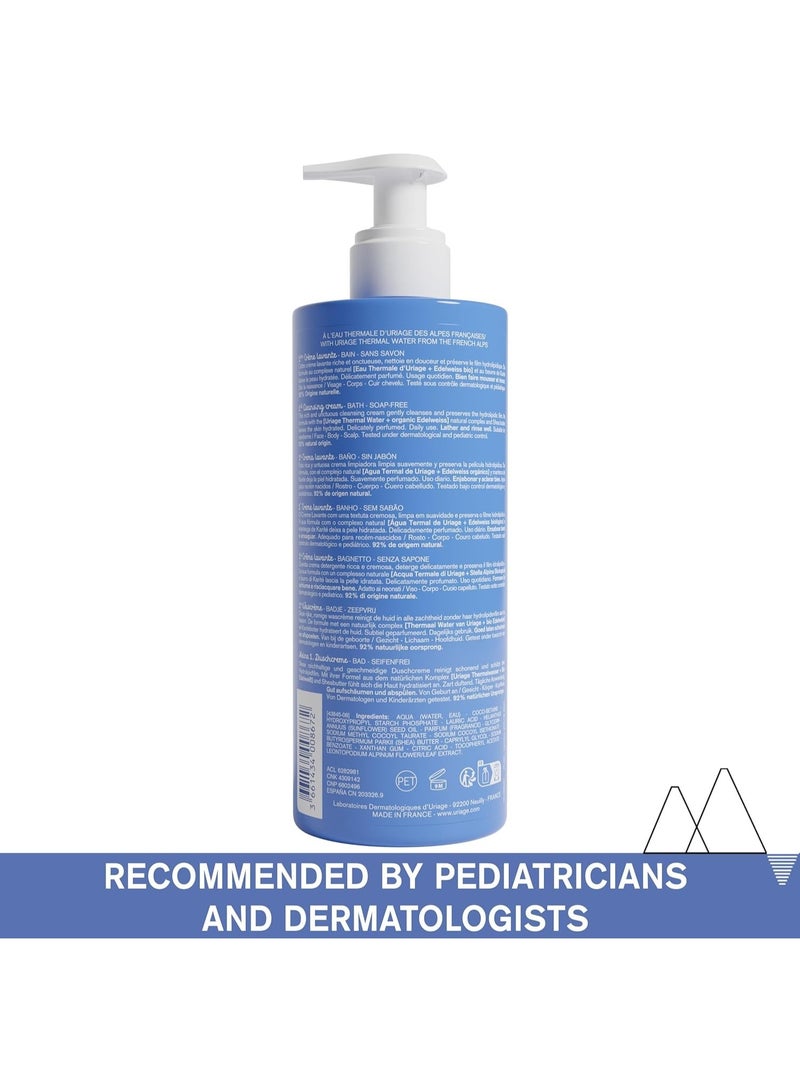 Uriage Bebe 1St Cleansing Cream 500ml - Image 2