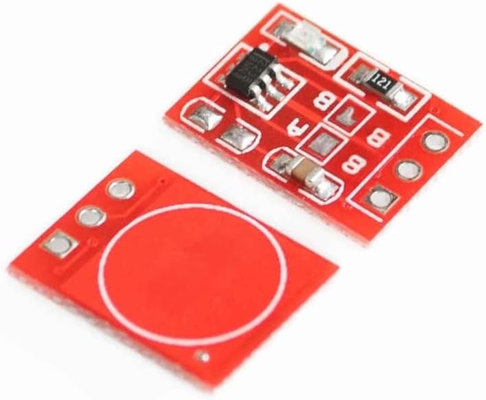 وحدة استشعار مفتاح اللمس السعوي TTP223 50 قطعة قناة واحدة ذاتية القفل - Image 2