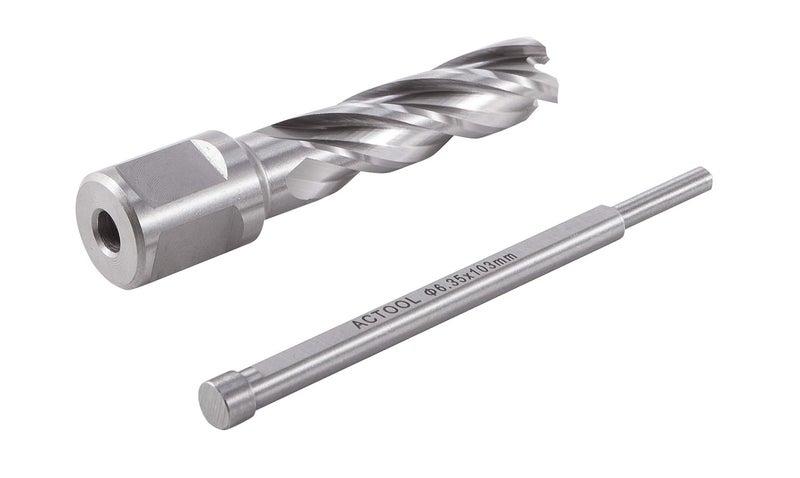 ACTOOL 9/16" Diameter × 2" Depth of Cut HSS ANNULAR Cutter with 3/4'' Weldon Shank - Image 4