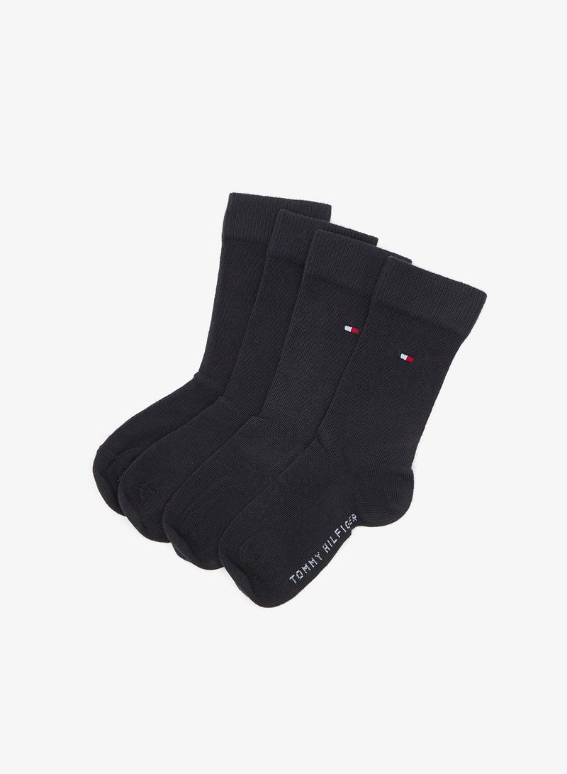 TOMMY HILFIGER 2 Pack Of Kids Crew Socks - Image 2
