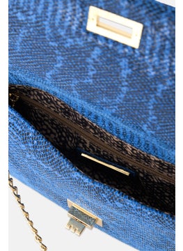 Women Textured Cross Body Bag 26 L x 16 H x 1 W cm, Blue - pzsku/Z72078E21A553D7919F44Z/45/_/1737728264/3da72533-4875-4acd-bf94-8926a2783ce9