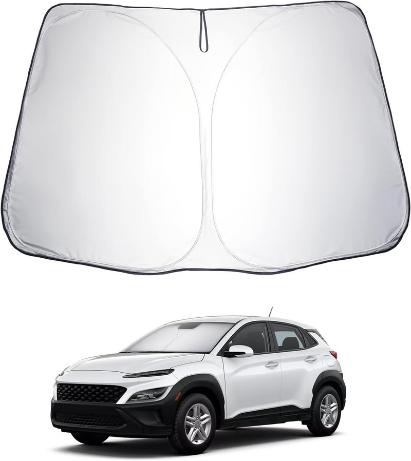 LUWU Car Windscreen Sunshade Cover for Peugeot 3008 P64 E-3008 2024 - Foldable UV Dust Protector - Image 1
