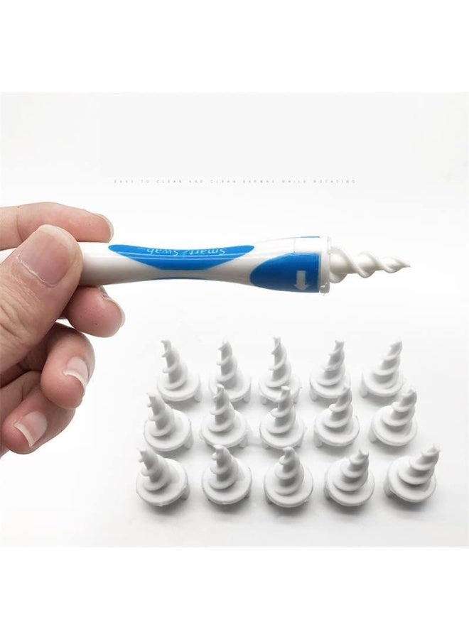 Generic EAR EarWax Removal Kit with Soft Replacement Heads Suitable for Adult Kids, 16 Pieces  - Image 3