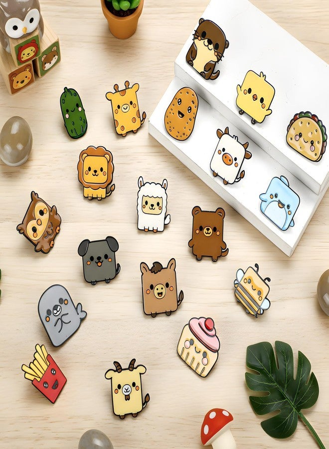 تونديامو مجموعة تونديمو من 60 قطعة من دبابيس التحفيز الإيجابية، دبابيس مينا مضحكة، كمية كبيرة للبالغين، بطاقة ملهمة، هدية ملهمة للموظفين وزملاء العمل، هدايا عيد الميلاد - Image 2