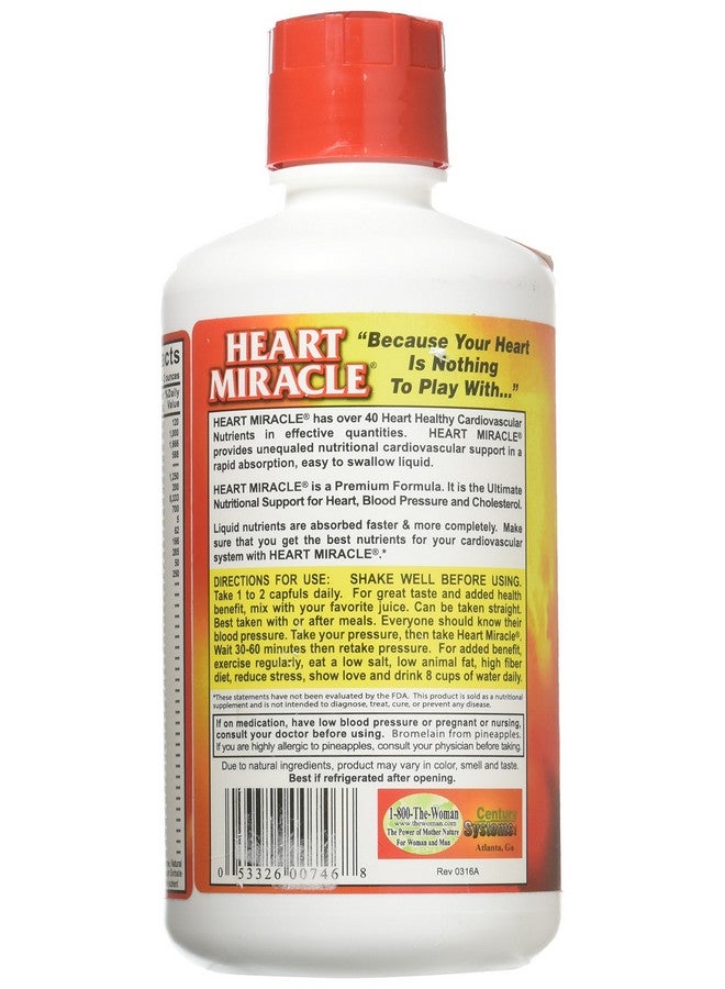 Century Systems Heart Miracle 32 Oz Liquid - Image 3