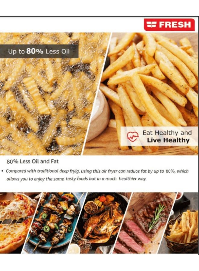 فريش مقلاة هوائية بفرن ذي درجين - Image 2