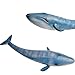 Gemini&Genius GeminiGenius Blue Whale Sea Animal Action Figure Ocean Shark Whale Model Toy Educational Role Play Swim Beach Bath and Collectors for Kids - Image 2