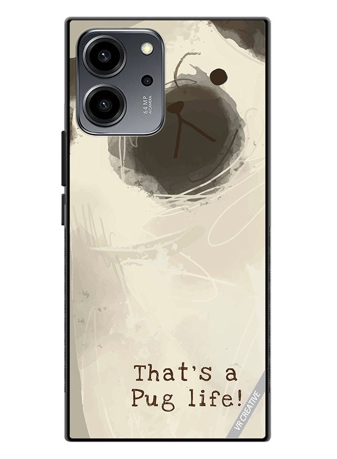 VR CREATIVE Protective Case Cover For Honor 80 SE Pug Life 1  Design Multicolour - Image 1