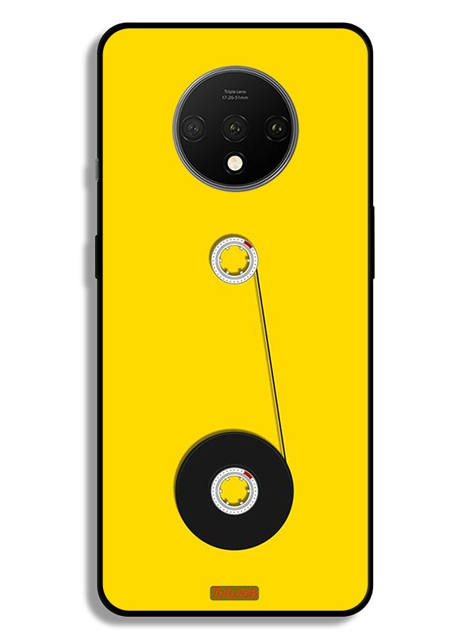 Tolwak OnePlus 7T Protective Case Cover Cassette Wheel Art - Image 2