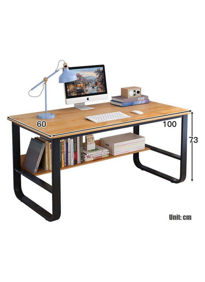 A small and simple table for the study room or office, used to place a laptop or desktop computer