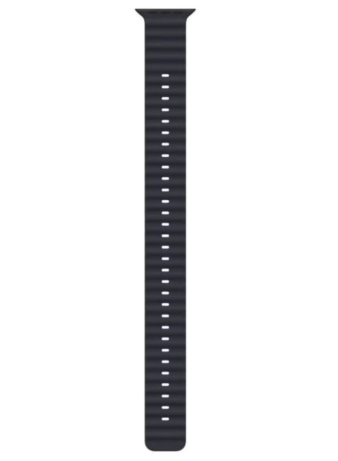 T800 Ultra Smartwatch1.99 infinite Display | 49mm 1.99" Screen Android and iOS Heart Rate Monitor | Bluetooth Call | Motion Record | BLACK - Image 2