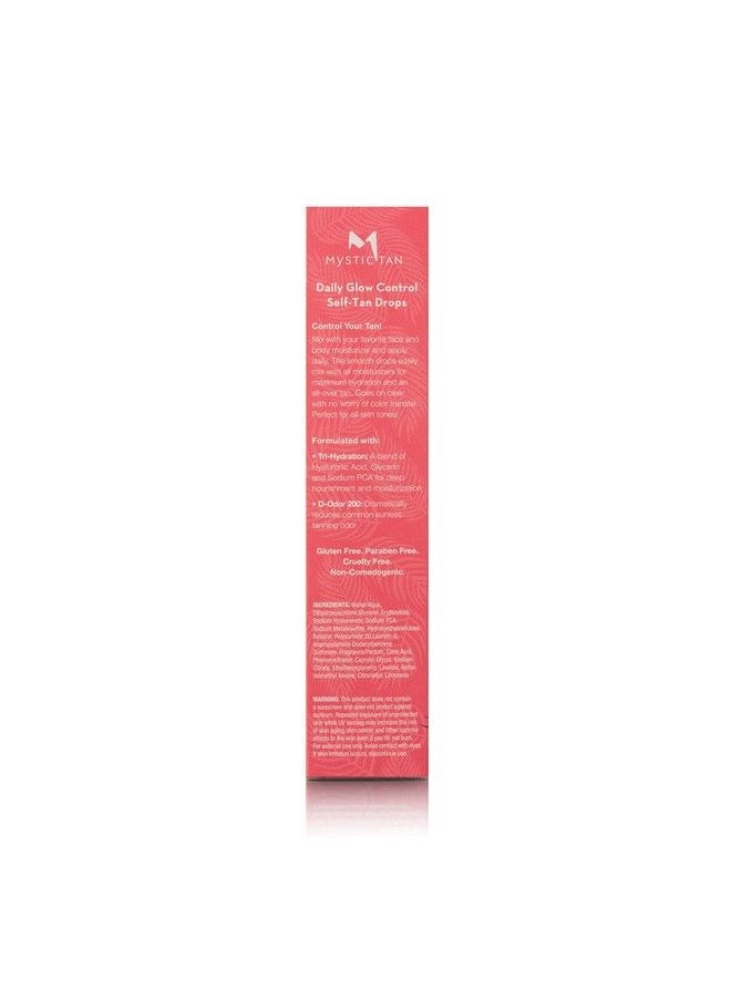 Mystic Tan WakeUp & Glow Daily Glow Control SelfTan Drops 10 fl oz  - Image 5