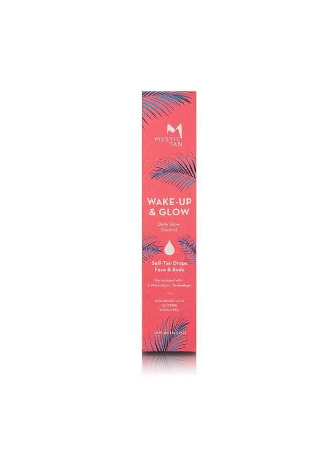 Mystic Tan WakeUp & Glow Daily Glow Control SelfTan Drops 10 fl oz  - Image 4