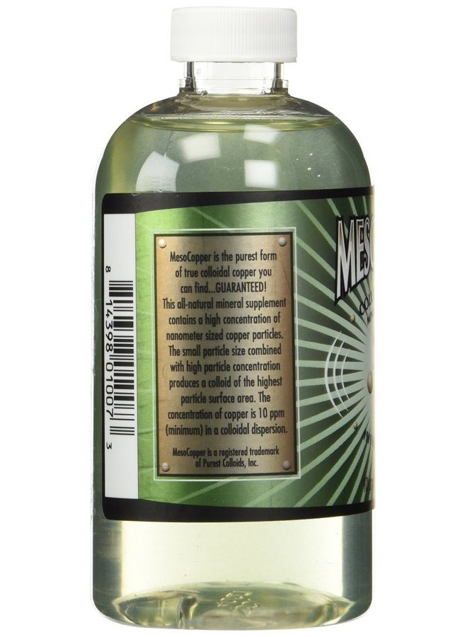 Purest Colloids MesoCopper ® 10 ppm Colloidal Copper 250 mL/8.45 Oz - Image 2