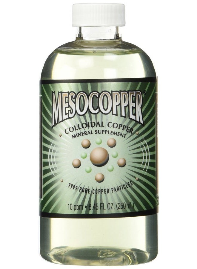 Purest Colloids MesoCopper ® 10 ppm Colloidal Copper 250 mL/8.45 Oz - Image 1