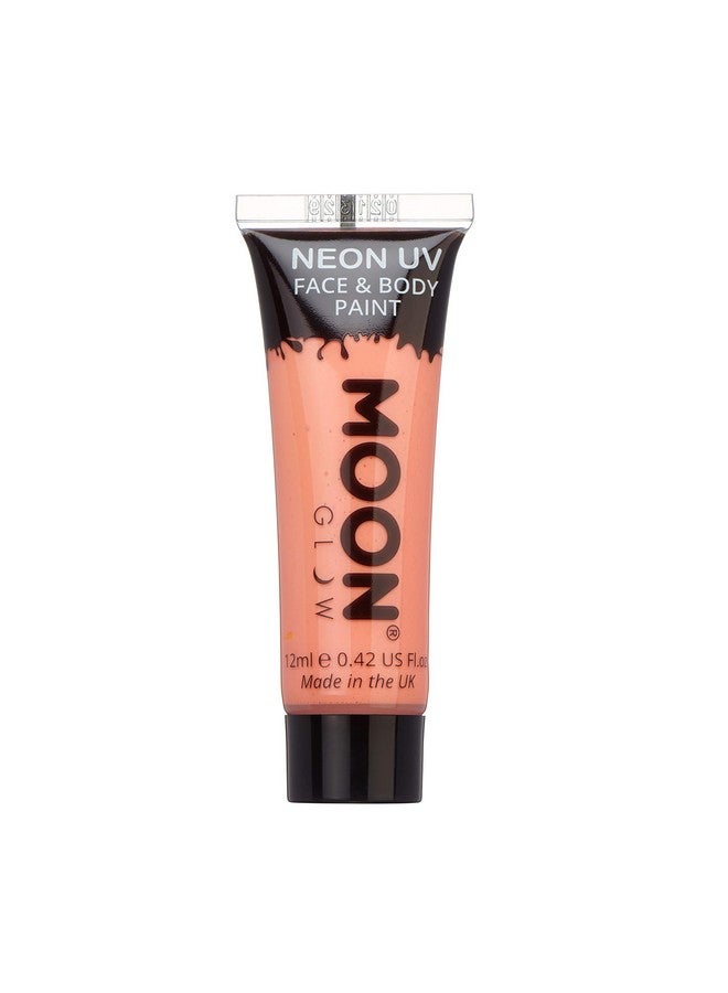 Moon Glow 0.42Oz Blacklight Neon Uv Face & Body Paint Pastel Coral - Image 2