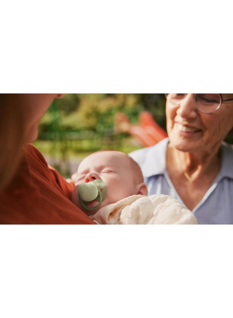 Philips Avent Ultra Soft 2 Silicone Pacifiers 6-18 Months - Colour: Blue/Green - Image 5