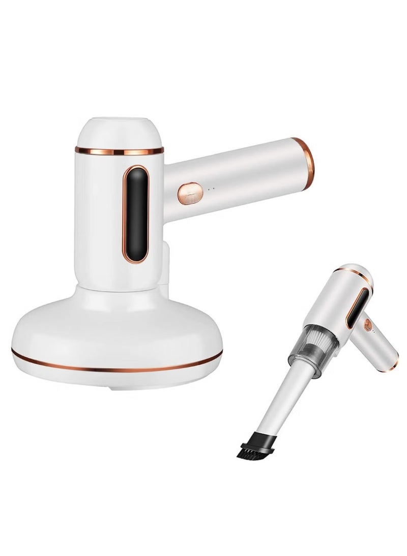 GLEVAR Wireless Vacuum Cleaner Handheld Dust Mite Remover UV Sterilizer, HEPA Filter, Strong Suction, Kills Allergens and Bacteria, Ideal for Sofas, Pillows, and Mattresses - Image 1