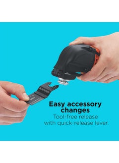 BLACK+DECKER BLACK+DECKER Oscillating Multi-Tool, Variable Speed, 2.5-Amp (BD200MTB)  - Image 5