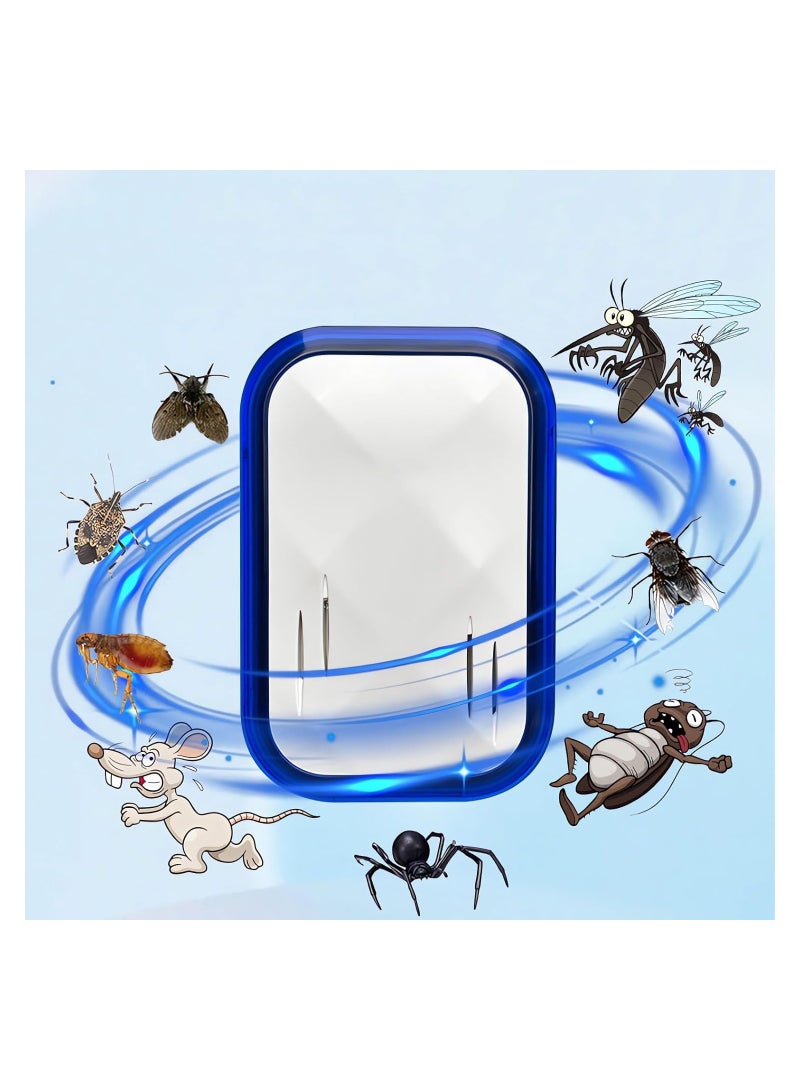 Excefore Ultrasonic Pest Repeller, 2 Pcs Electronic Mouse Repellent Indoor Silent Rat Deterrent Plug In for Mice, Cockroaches, Ants, Fly, Mosquitoes, Rodent, Harmless to Pets - Image 5