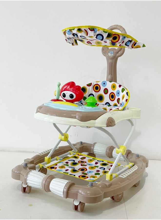 kiddoz Baby Walker - Khaki 