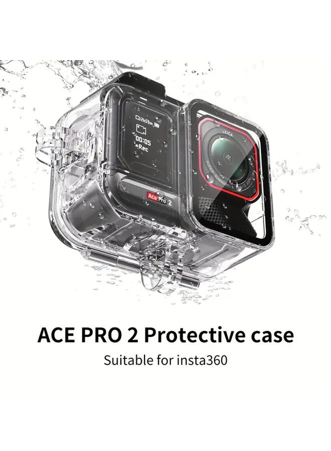 Waterproof Case Underwater Diving Housing For Insta360 Ace Pro 2 Accessories - Image 1