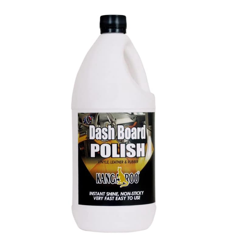 Kangaroo®_Dashboard Polish for Cars and Bikes (1Ltr) with1 Foam Applicator Sold by Kangaroo® Polish - Image 1