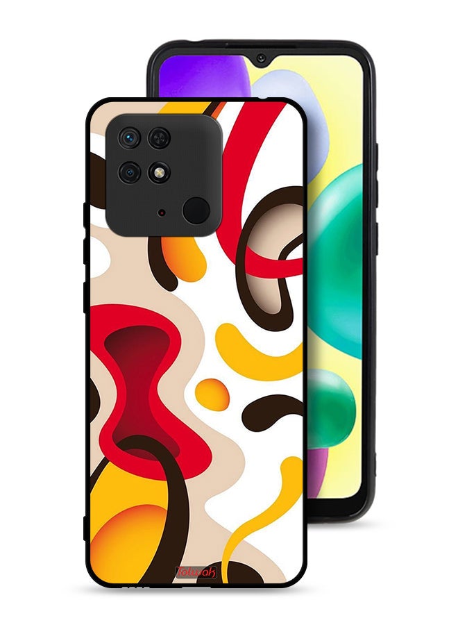 Tolwak Xiaomi Redmi 10C Protective Case Cover Pattern - Image 1