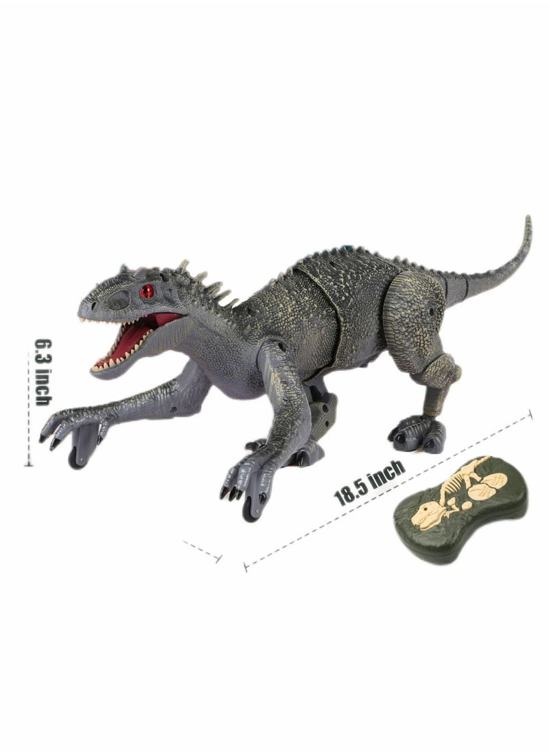 Generic - Remote Control Dinosaur for Boys 4-12 RC Walking Dinosaur Toys with Mist Spraying and Sounds Large T Rex Robot Dinosaur Toy - Image 1