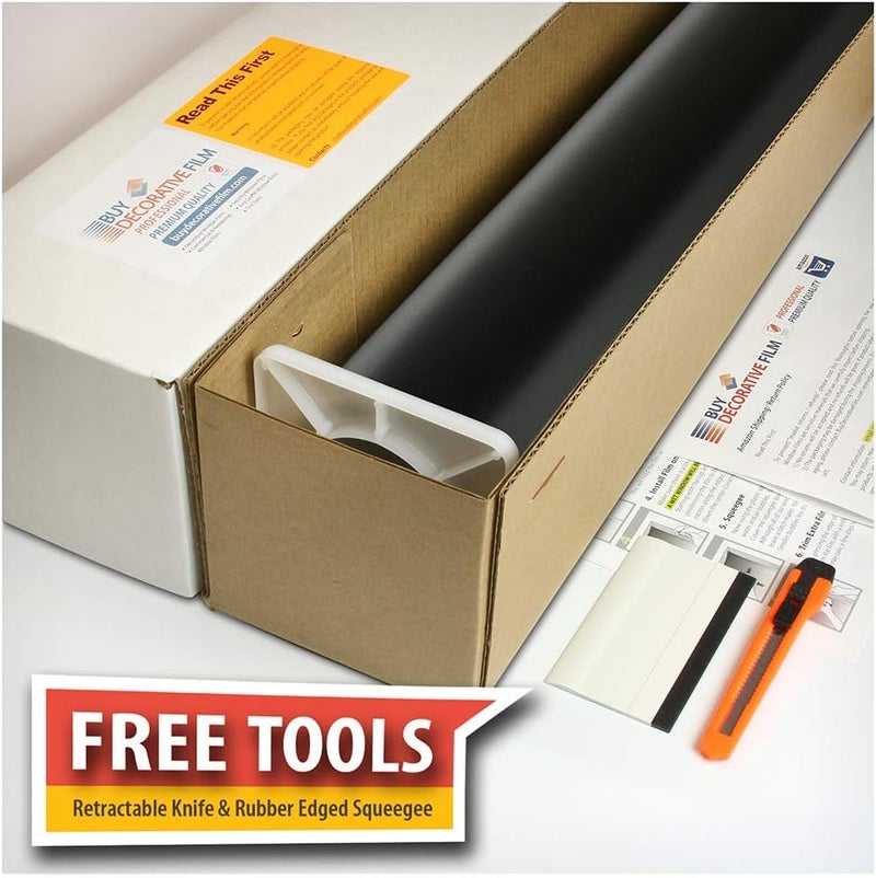 BDF Static Cling Blackout Window Tint 36in x 22ft - Image 3