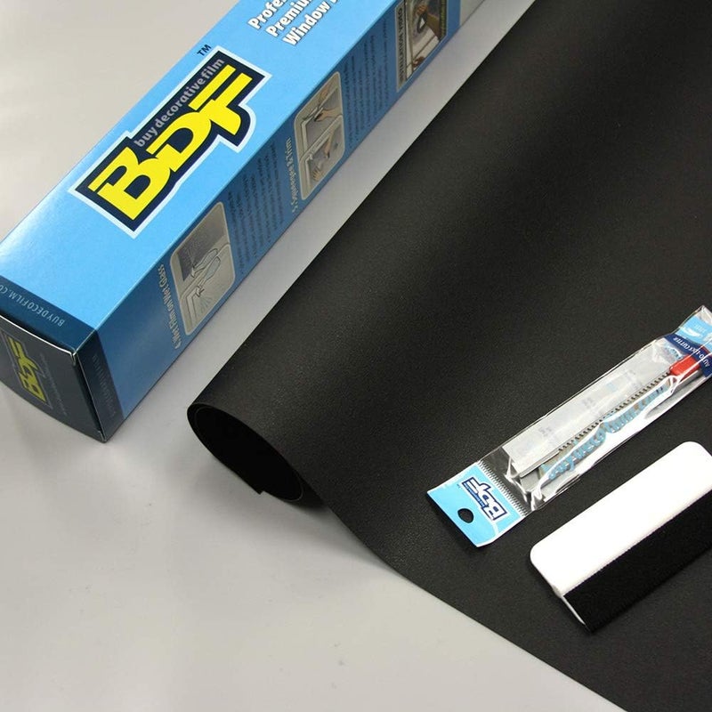 BDF Static Cling Blackout Window Tint 36in x 22ft - Image 2