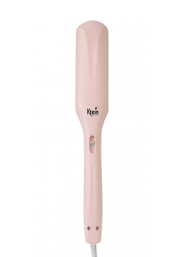 كتين مكواة تجعيد الشعر وتصفيفه على شكل حرف V من السيراميك التورمالين من Ktein، مقاس 32 مم | تسخين سريع | مقاومة للحروق | 4 إعدادات لدرجة الحرارة | معطرة بالزيوت العطرية | قفل للتخزين | مناسبة لجميع أنواع الشعر - Image 1