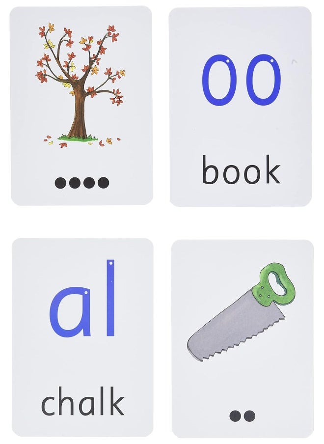 null - Jolly Phonics Picture Flash Cards: In Print Letters - Image 1