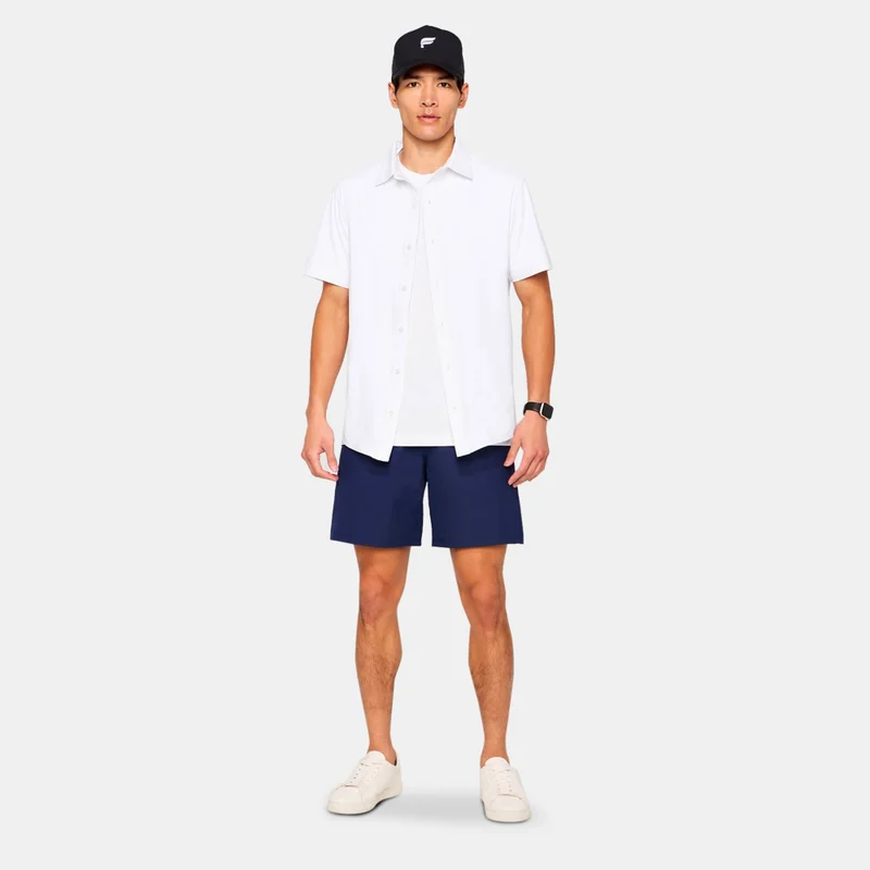 Fabletics White Men's The Don Shirt for Men | Best Price UAE