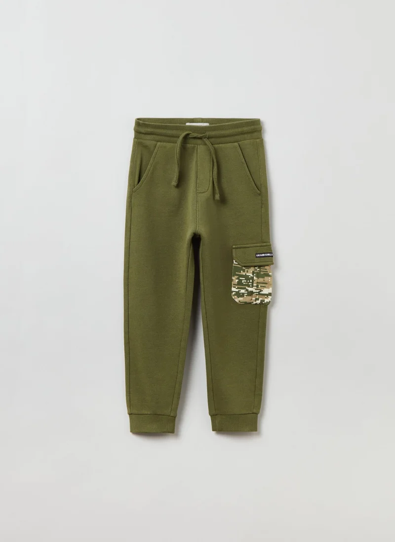 او في اس OVS Grand&Hills Joggers With Camouflage Pocket