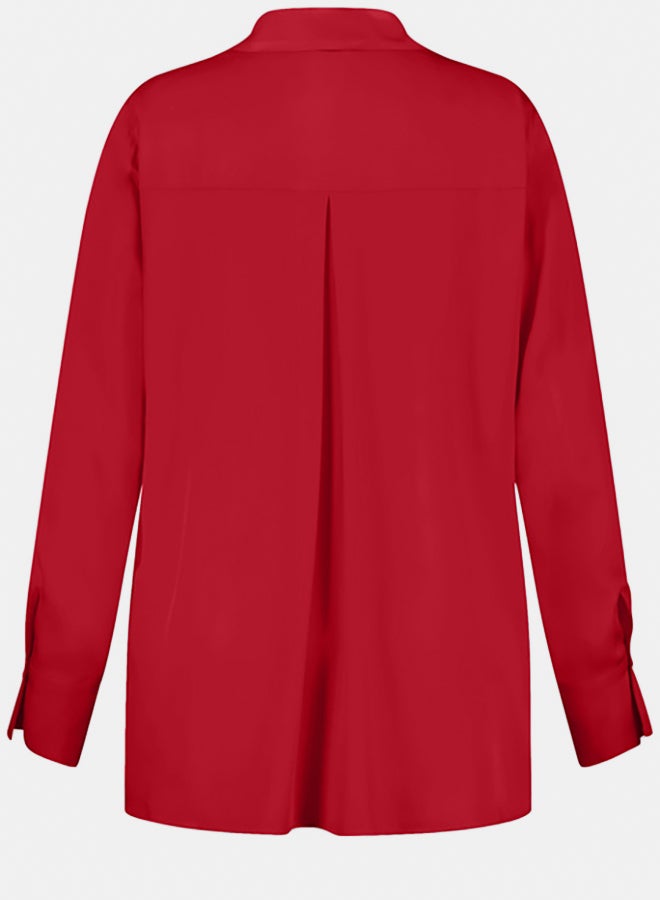 GERRY WEBER Elegant Blouse With A V-Neckline  - Image 5